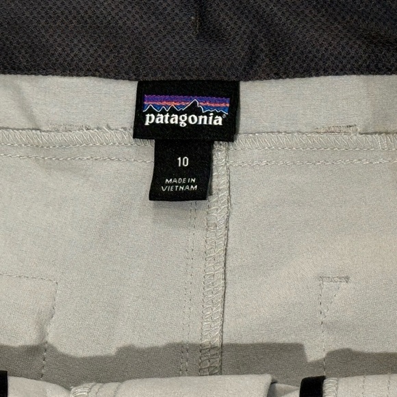 Women’s PATAGONIA Happy Hike light grey shorts- Size 10 - Picture 4 of 6